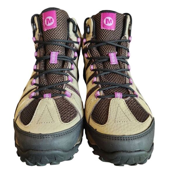 Merrell Hiking Boots Shoe Womens 10.5 Waterproof Mojave Outdoor - Picture 3 of 7